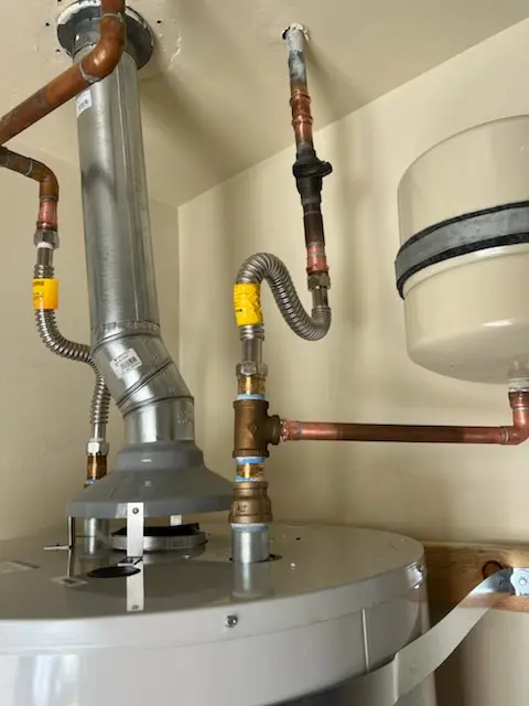 Water heater installation and plumbing repair in East Brandywine