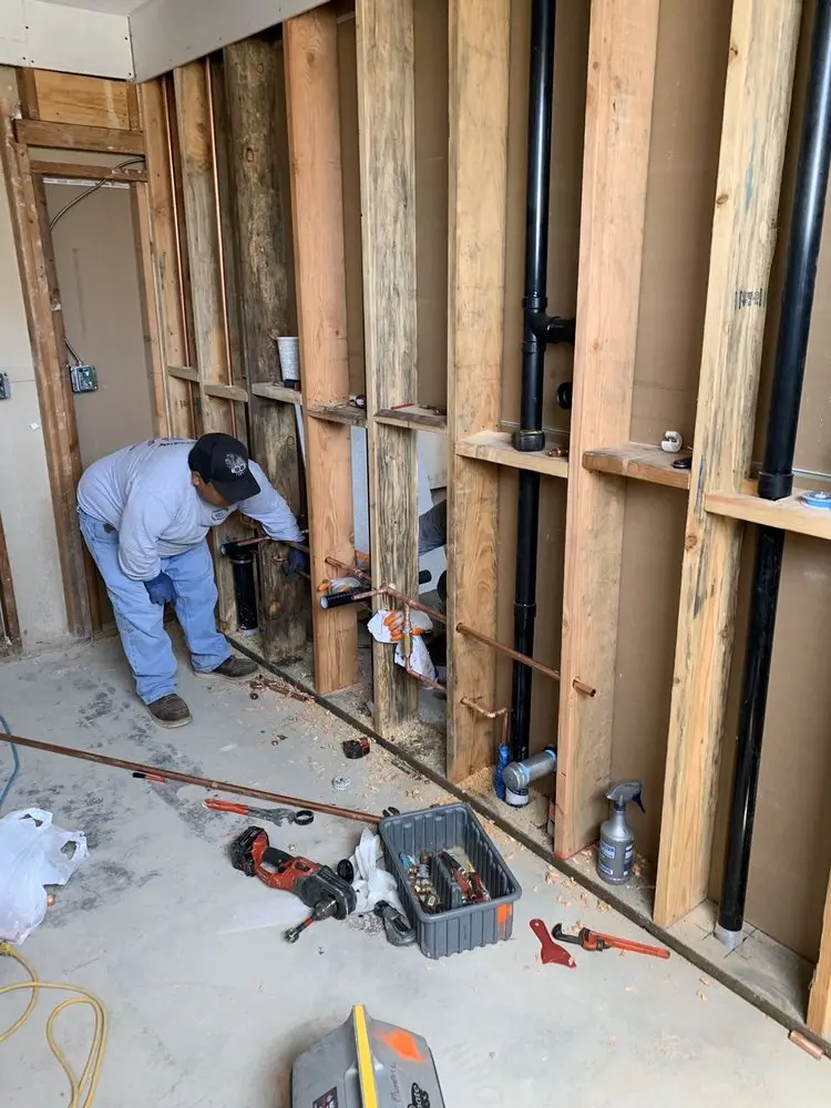 Commercial rough-in plumbing for Commercial Plumbing in East Brandywine